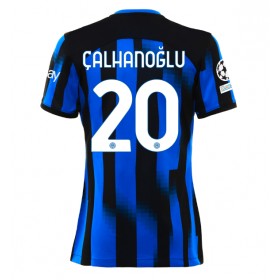 Inter Milan Hakan Calhanoglu #20 Hemmakläder Dam 2023-24 Kortärmad